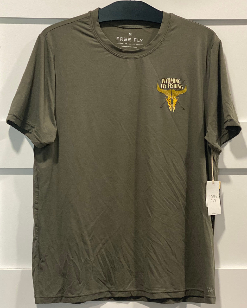 Free Fly Men's Elevate Lightweight Tee Fatigue