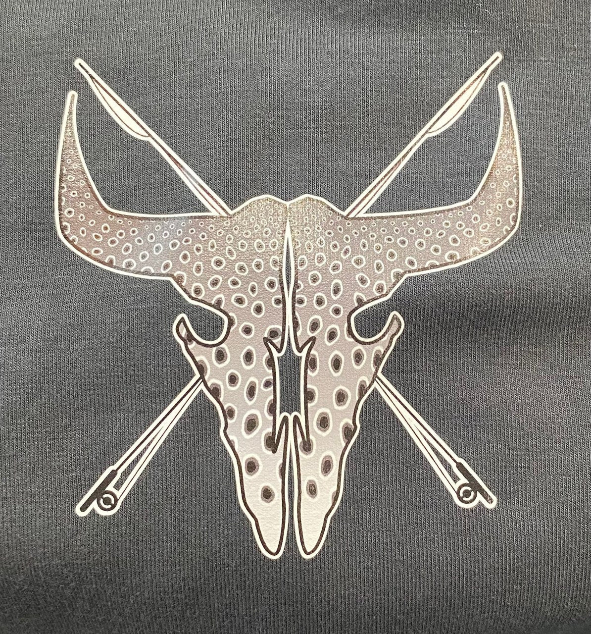 Wyoming Fly Fishing Free Fly Men's Bamboo Flex Quarter Zip Logo