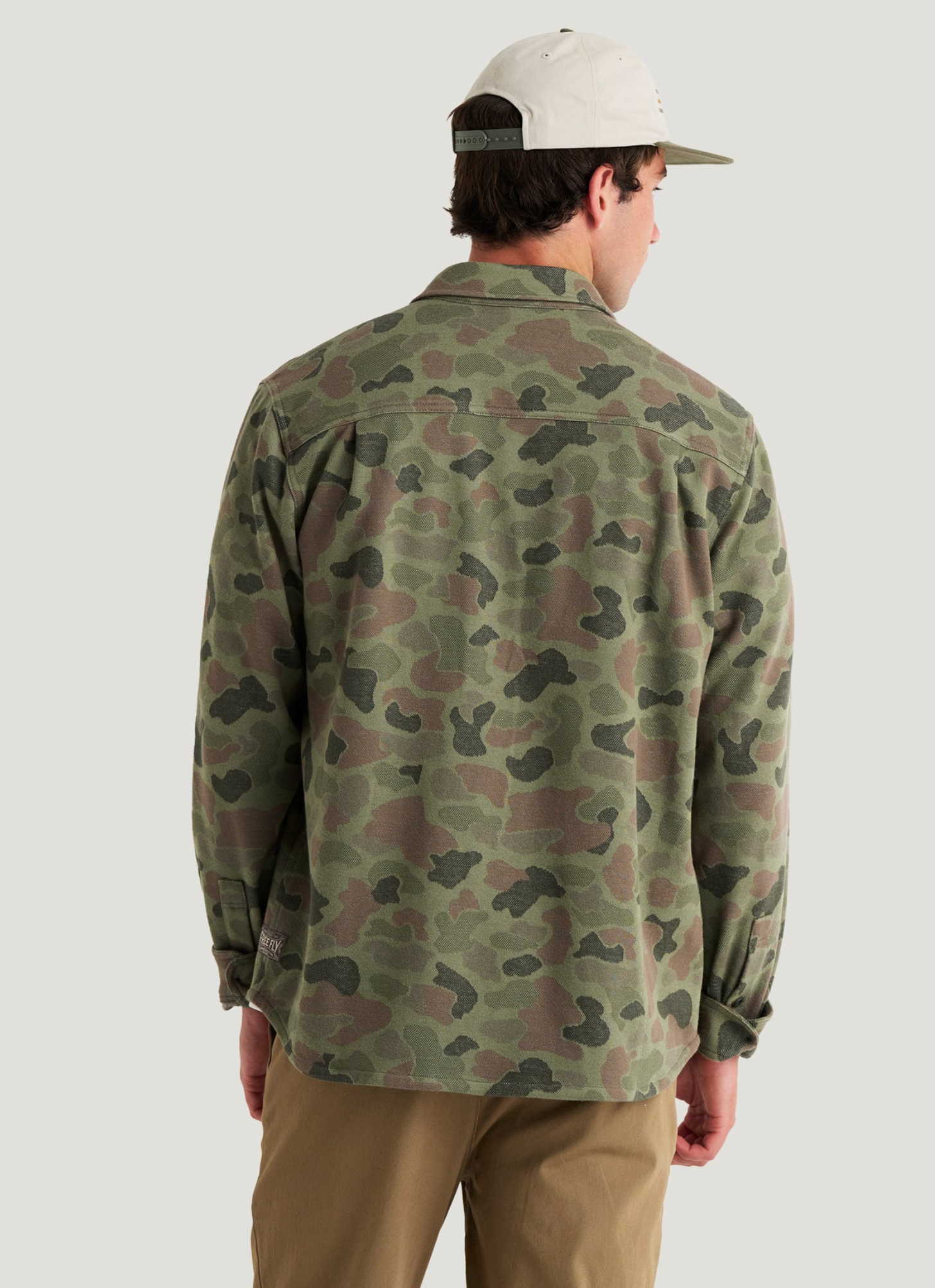 Free Fly Men's Gallatin Overshirt Back