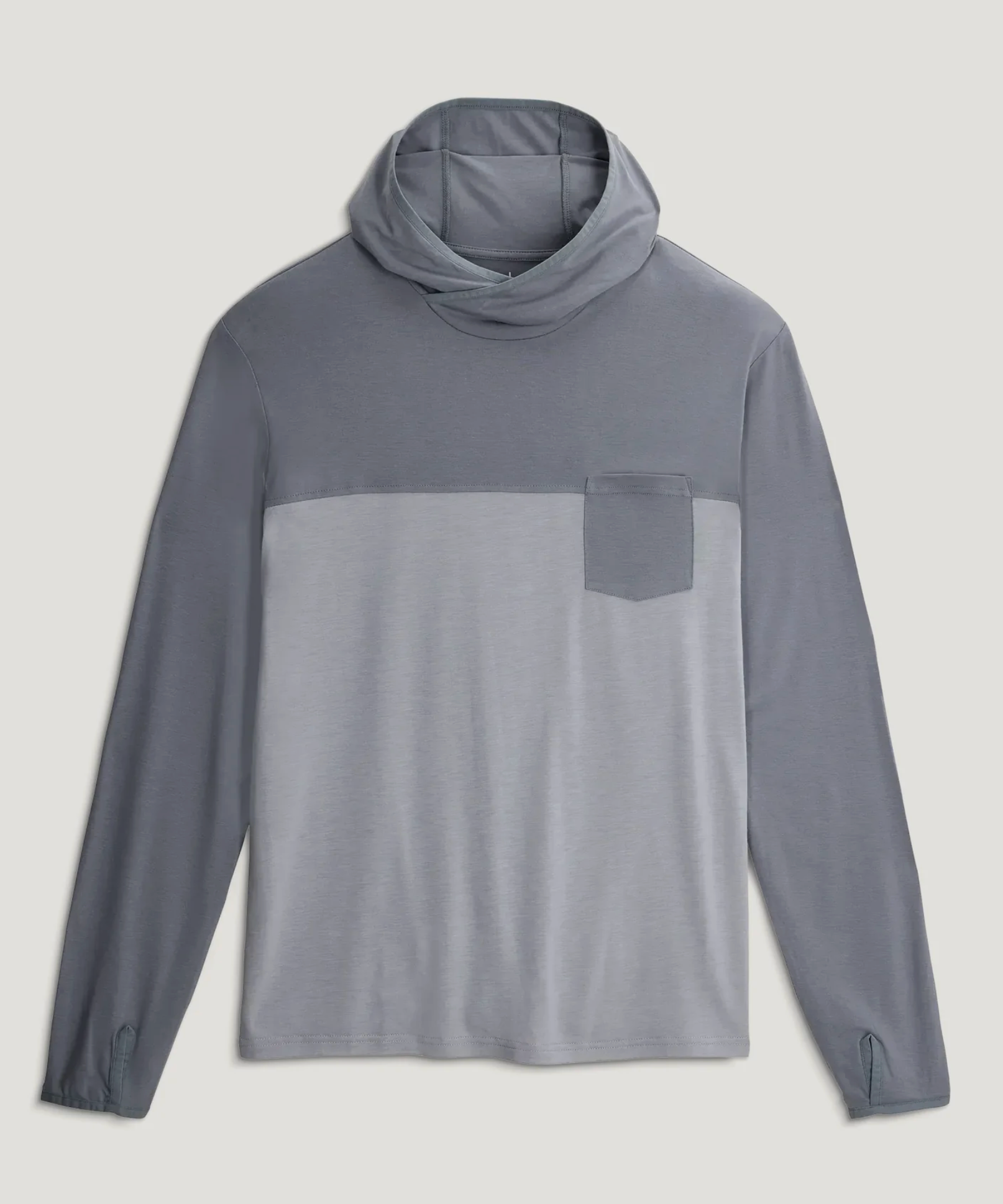 Free Fly Men's Hybrid Hoody Slate Grey