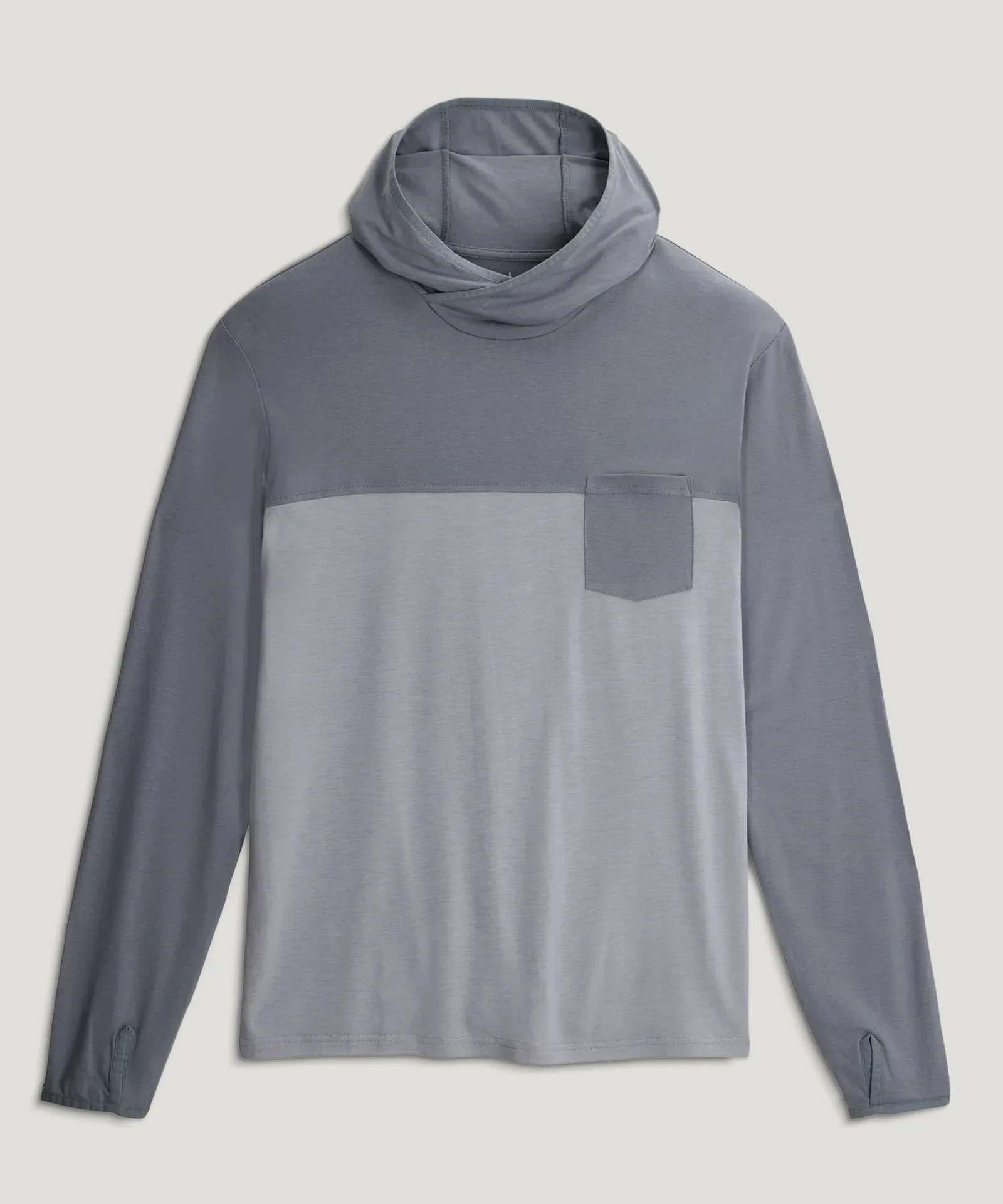 Free Fly Men's Hybrid Hoody Slate Grey