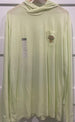 Free Fly Men's Lightweight Hoody Lime Logo