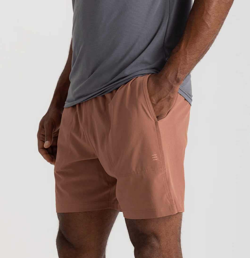 Free Fly Men's Lined Active Breeze Short 7