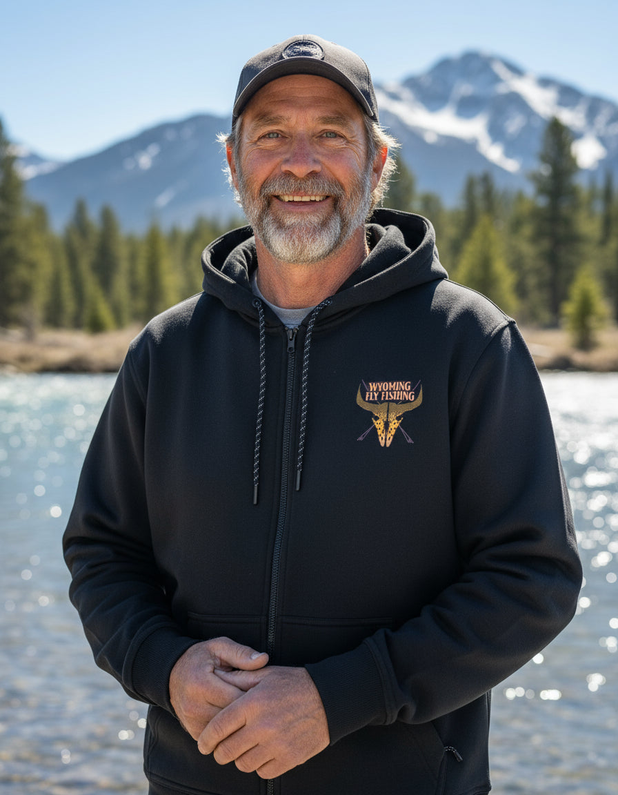 Free Fly Men's Northcoast Fleece Hoody Logo