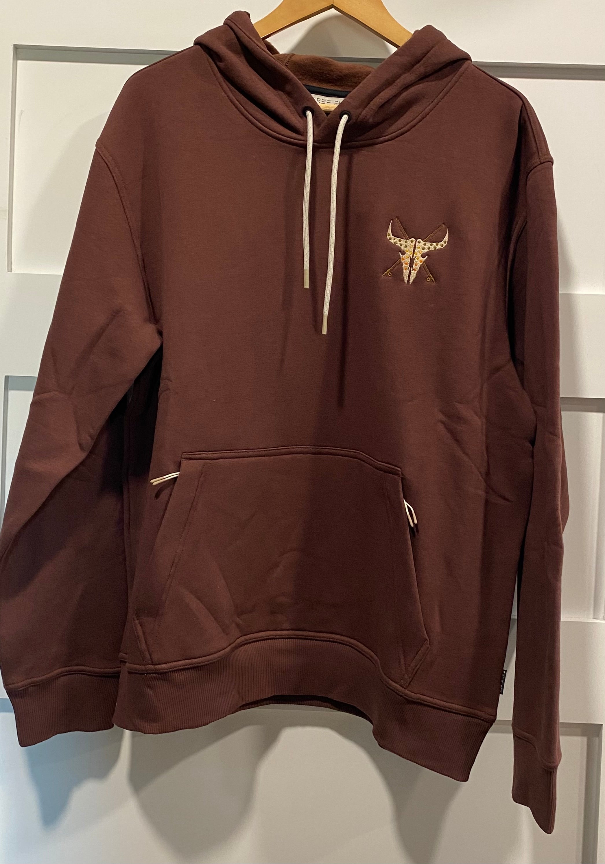 Free Fly Men's Northcoast Fleece Pullover Hoody Logo