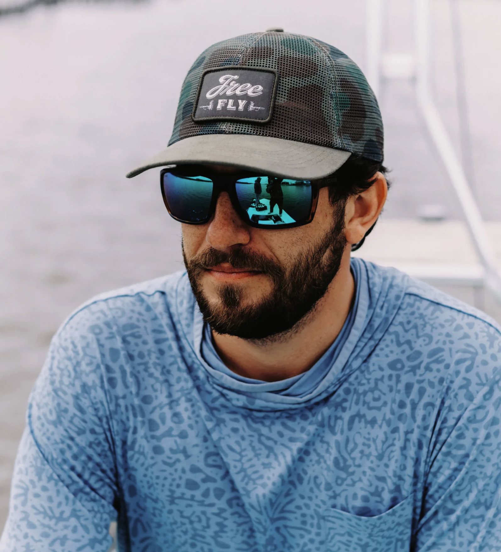Free Fly Outfitters Patch Mesh Hat