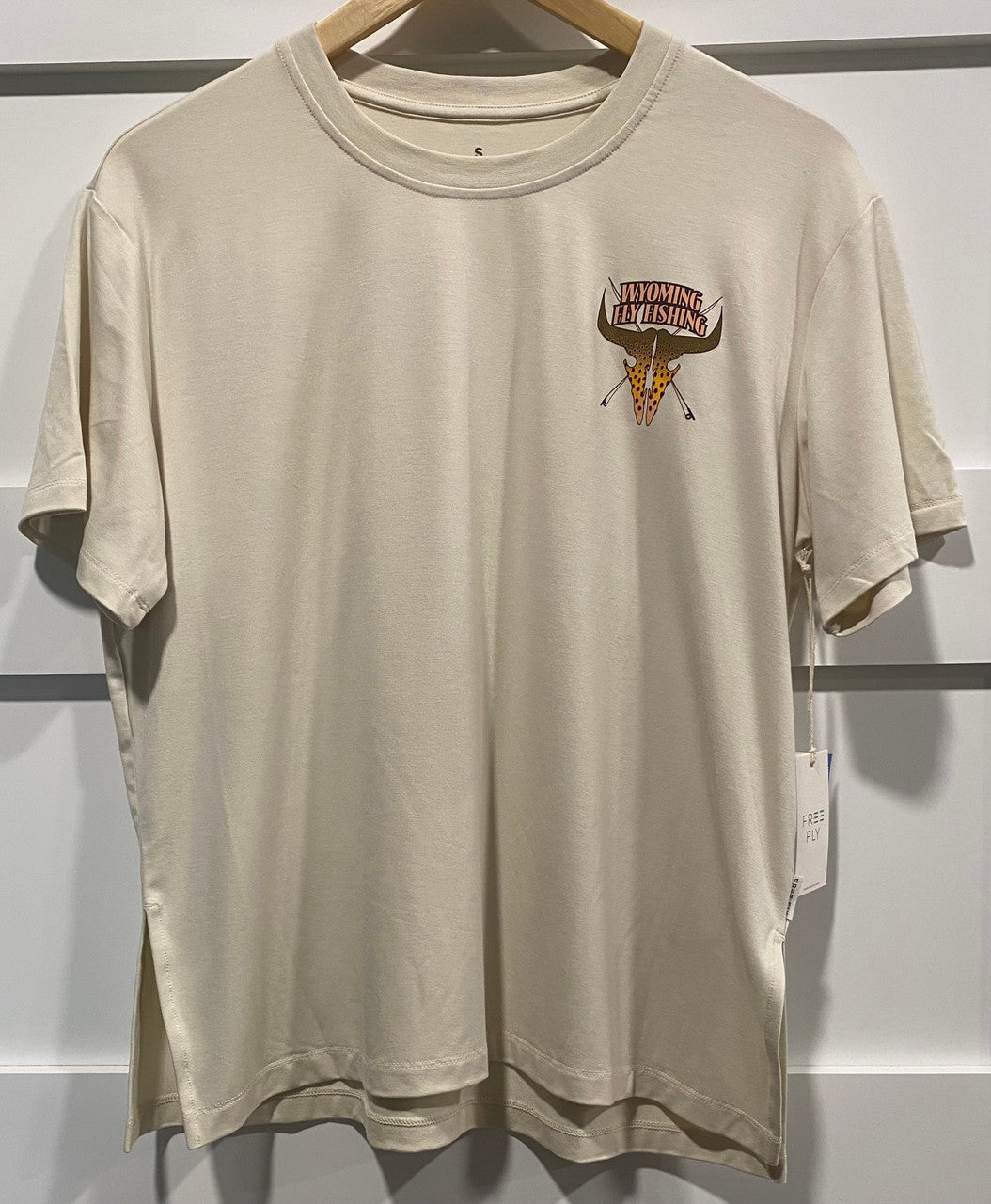 Free Fly Women's Bamboo Flex Sunday Tee Logo