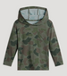 Free Fly Toddler Bamboo Shade Hoody Vintage Camo Oil Green