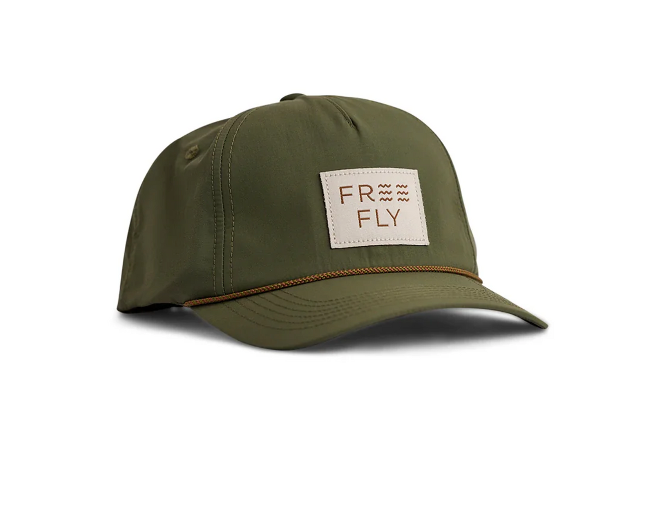 Free Fly Wave 5-Panel Hat Dark Olive