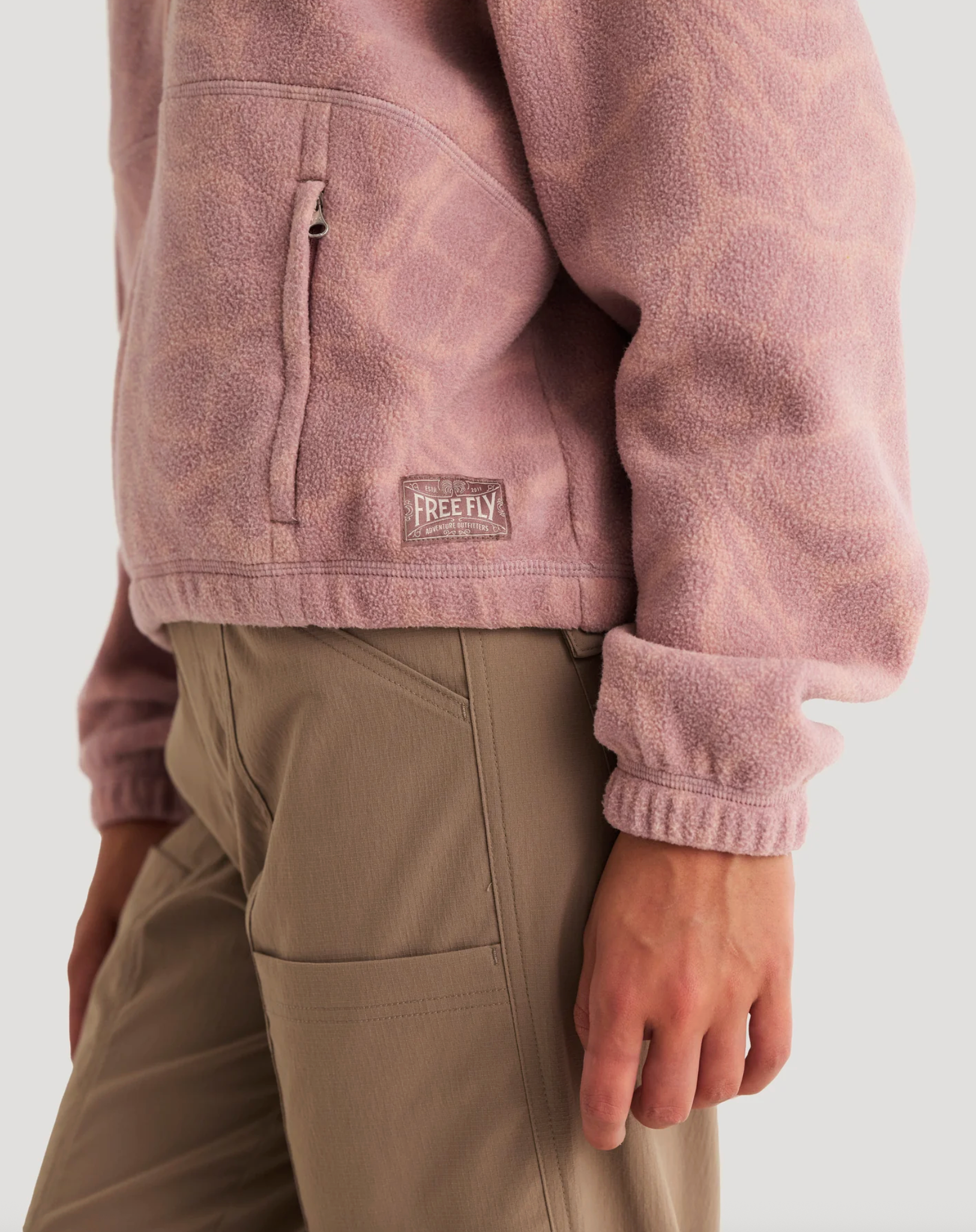 Free Fly Women's Ashridge Fleece Half Zip Pocket