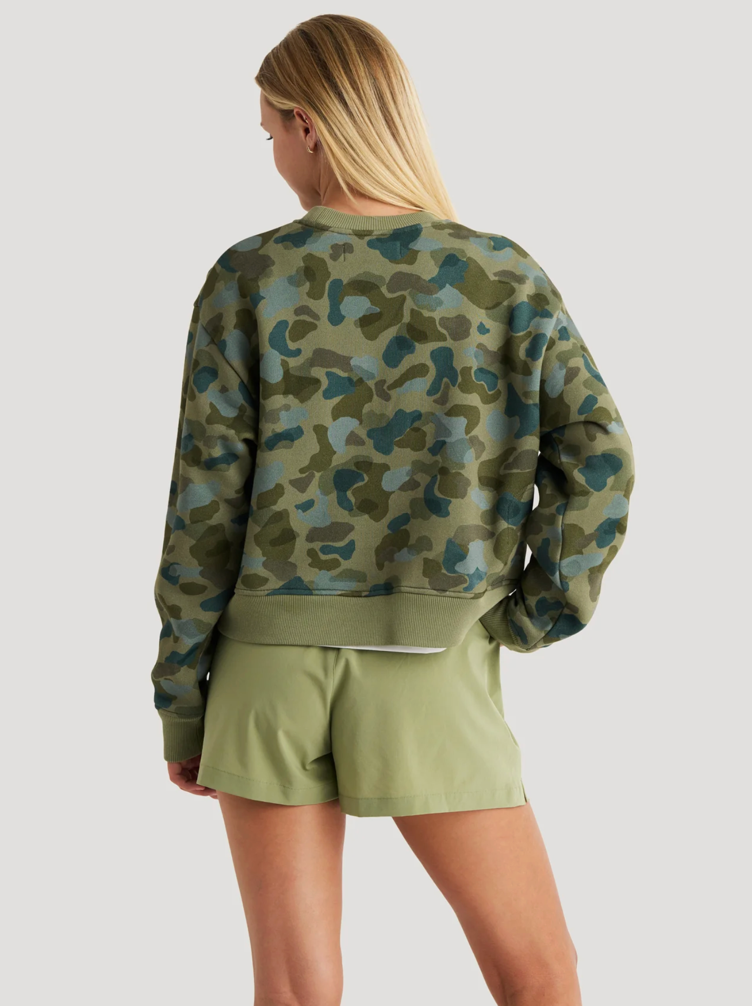 Free Fly Women's Bamboo Northcoast Fleece Crew Back