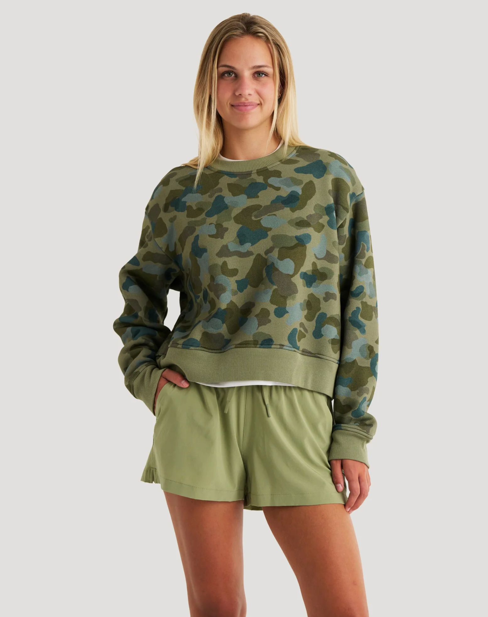 Free Fly Women's Bamboo Northcoast Fleece Crew