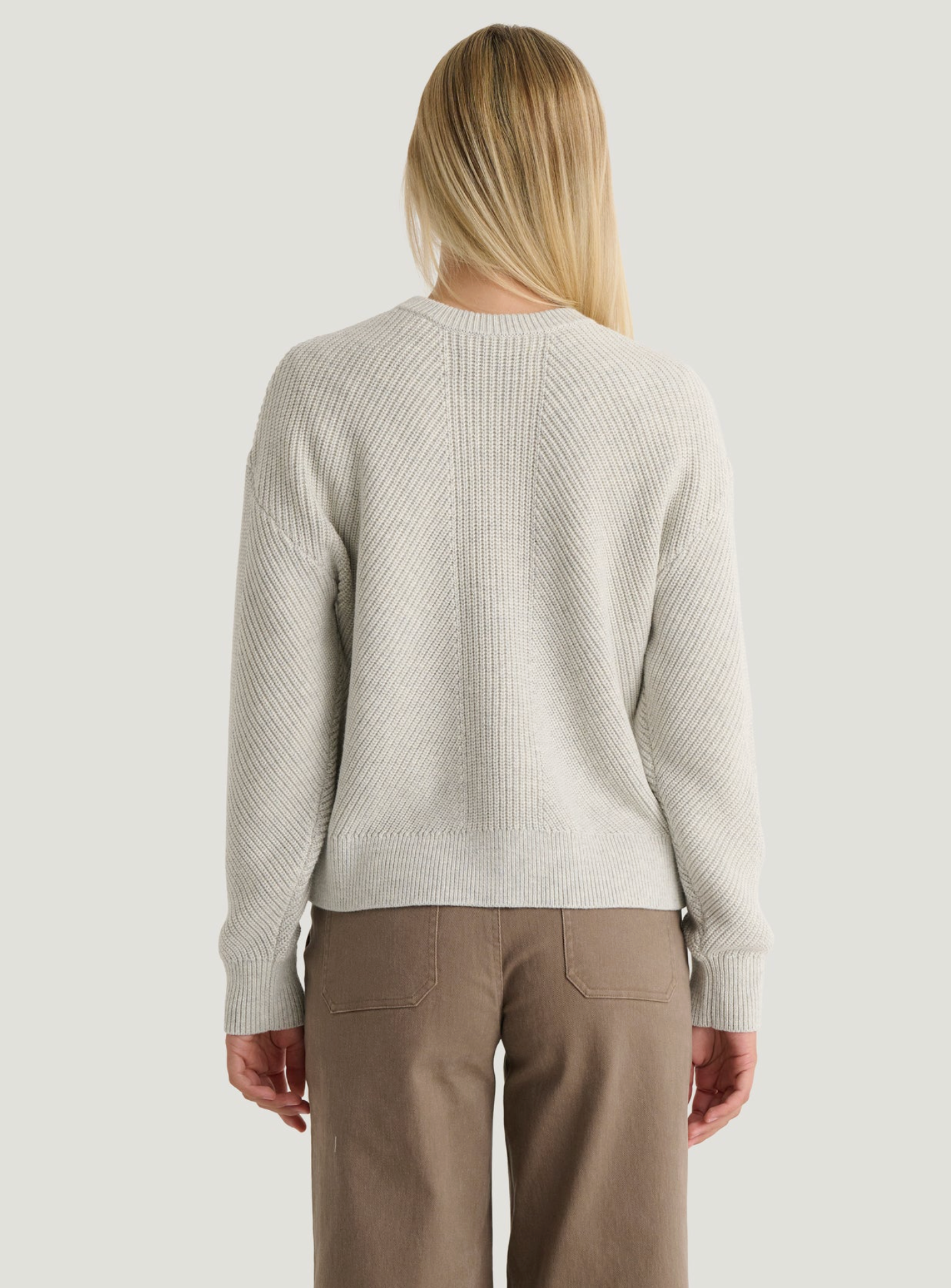 Free Fly Women's Coastloom Crew Sweater Back