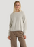 Free Fly Women's Coastloom Crew Sweater Off White Heather