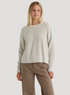 Free Fly Women's Coastloom Crew Sweater Off White Heather