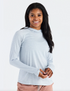 Free Fly Women's Elevate Hoody Heather Bay Blue