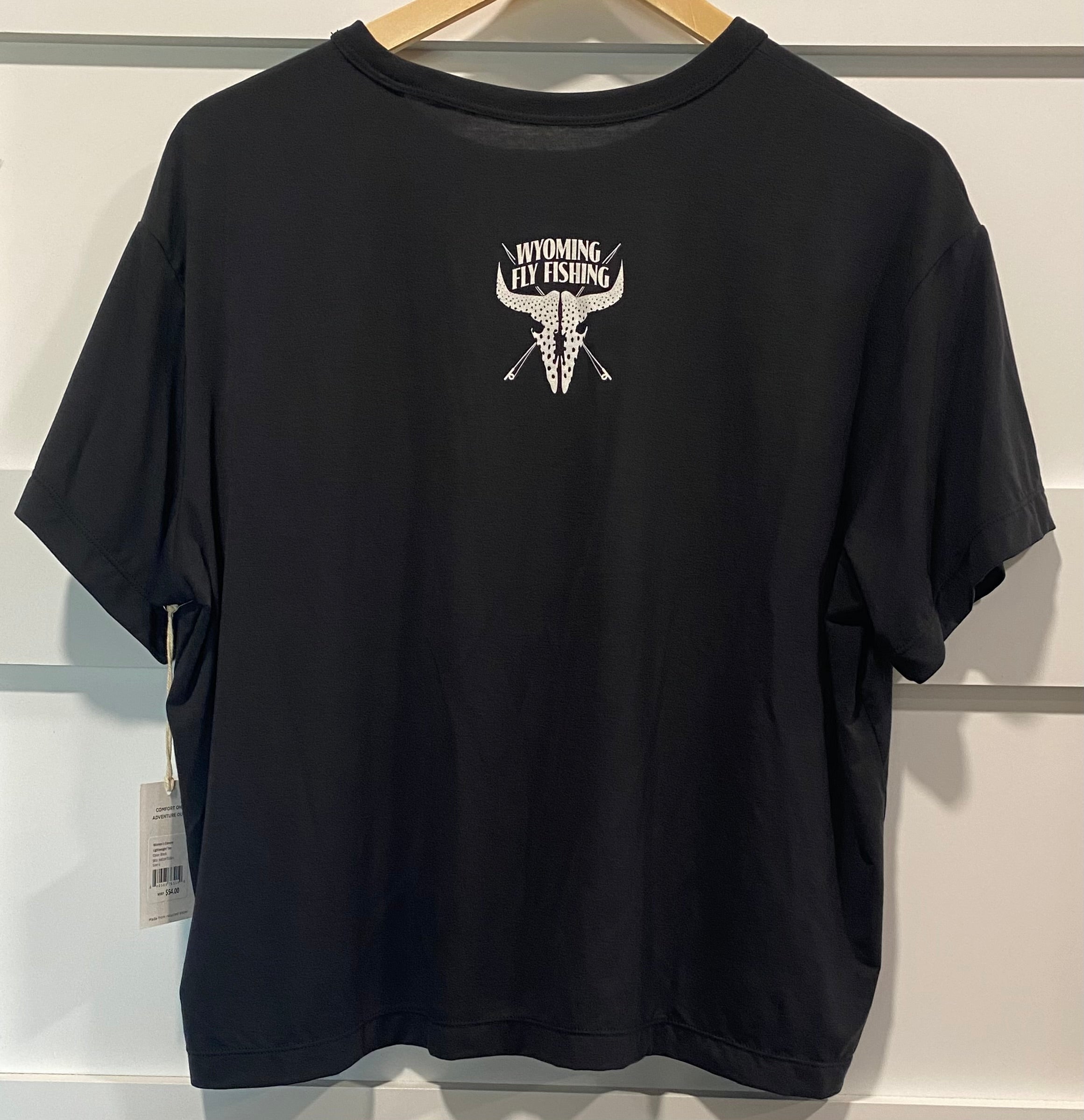 Free Fly Women's Lightweight Elevate Tee Black Logo