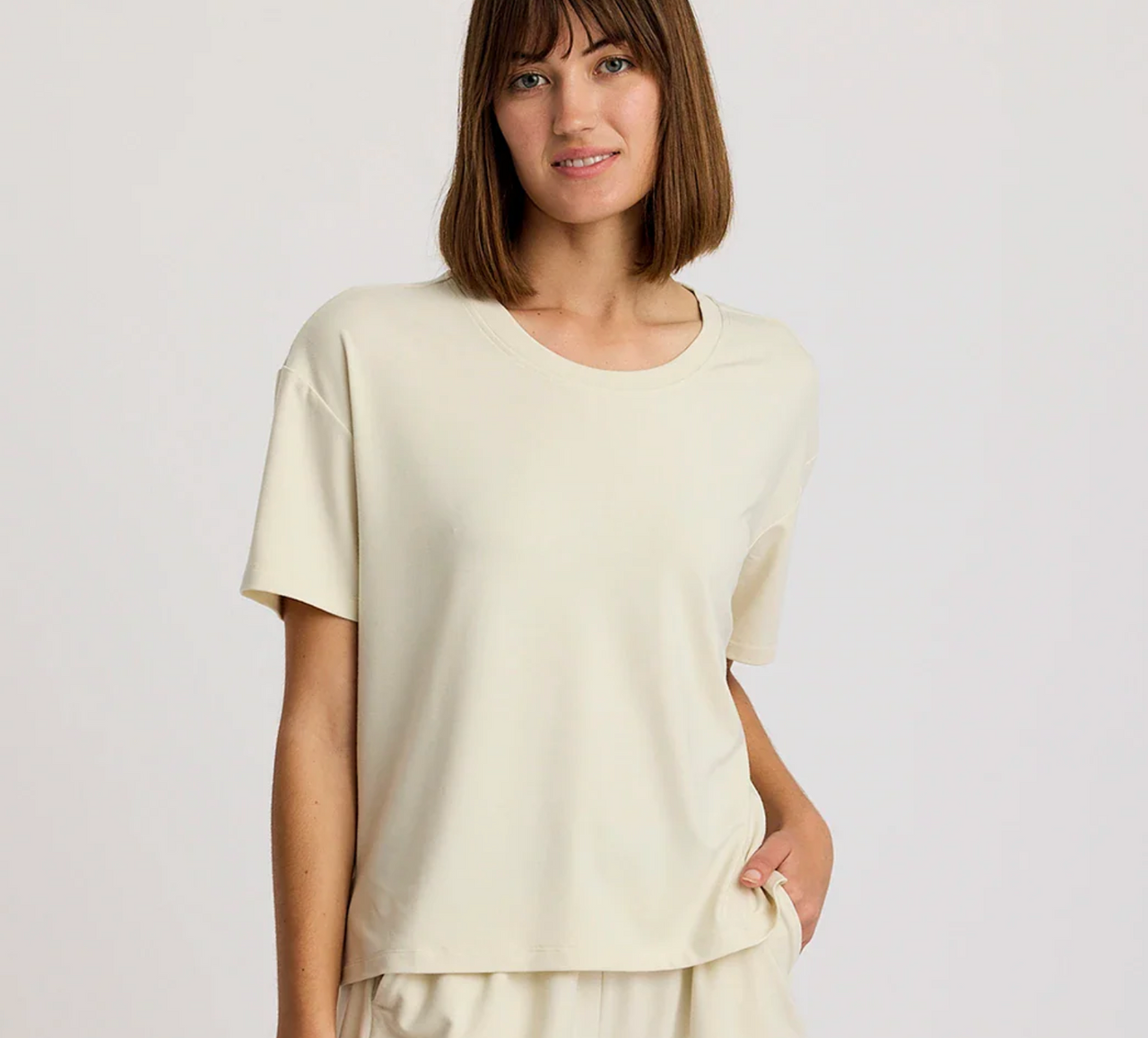 Free Fly Women's Bamboo Flex Sunday Tee Birch