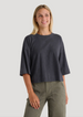 Free Fly Womens Heavyweight Cotton Cropped Tee