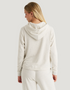 Free Fly Women's Lightweight Fleece Cropped Hoody Back
