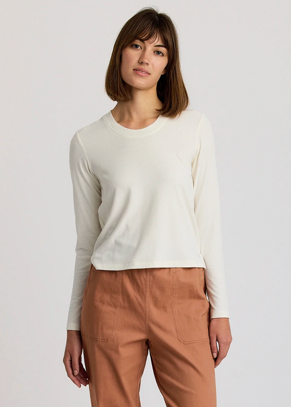 Free Fly Women's Ribbed Bamboo Long Sleeve