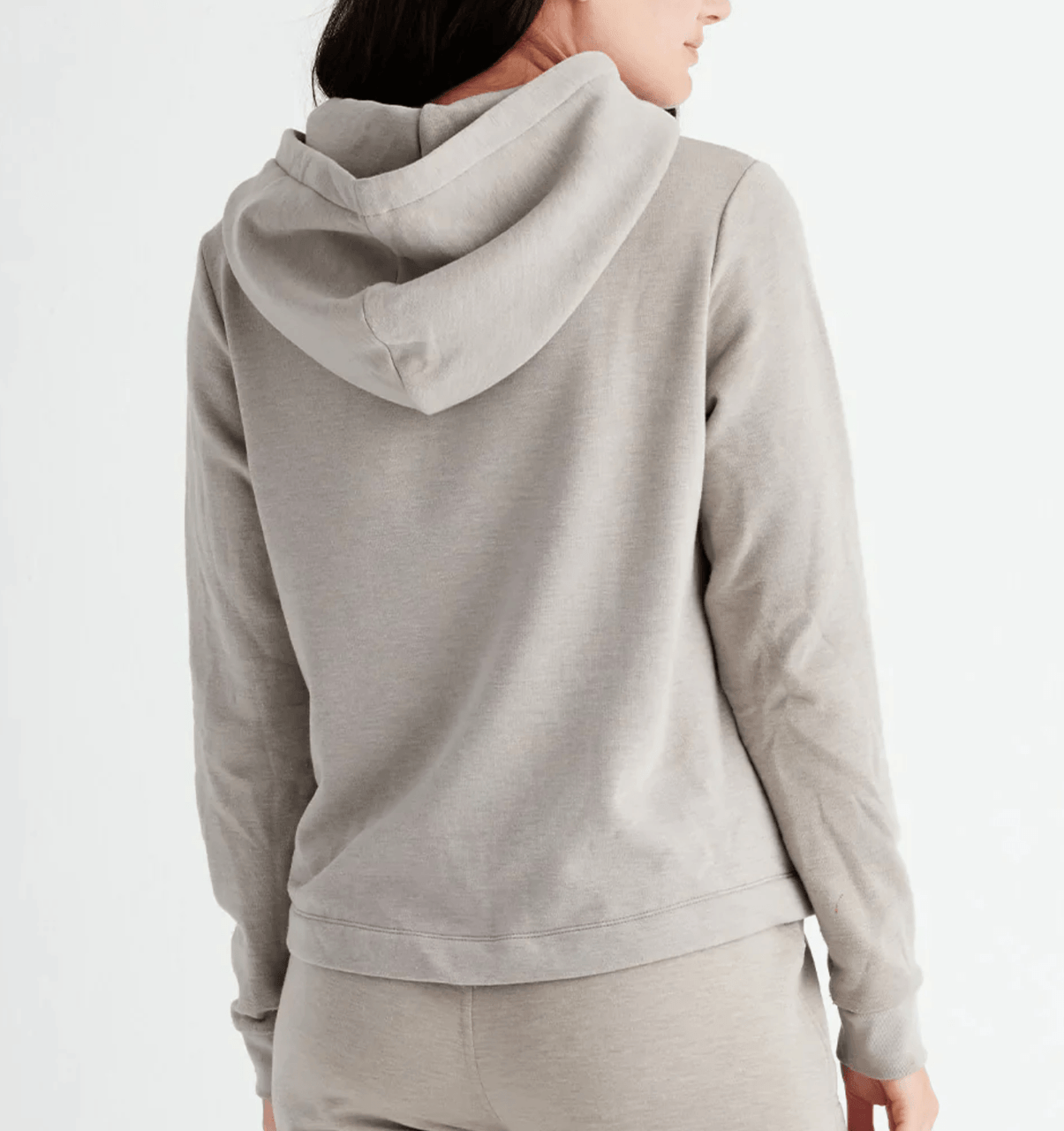 Free Fly Women's Bamboo Thermal Fleece Hoody Back