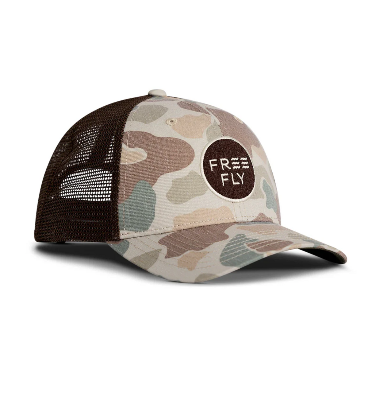 Free Fly Youth Camo Trucker Hat