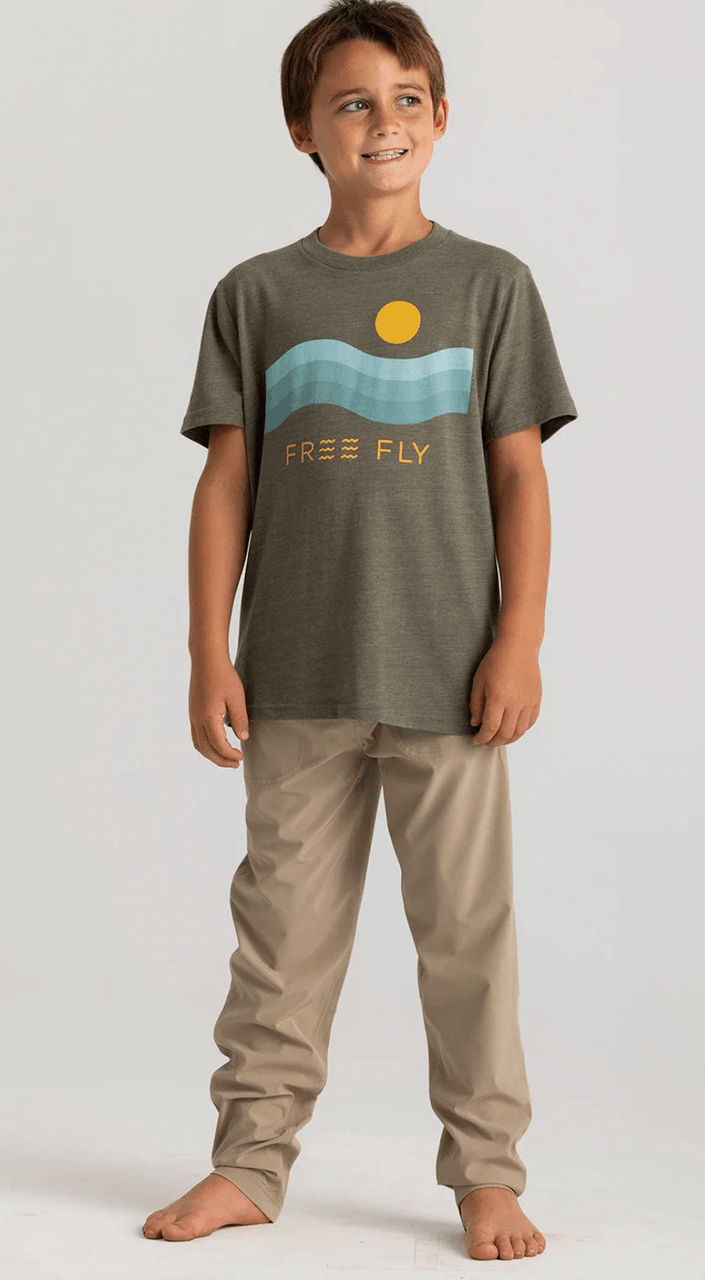 Free Fly Youth Downstream Tee