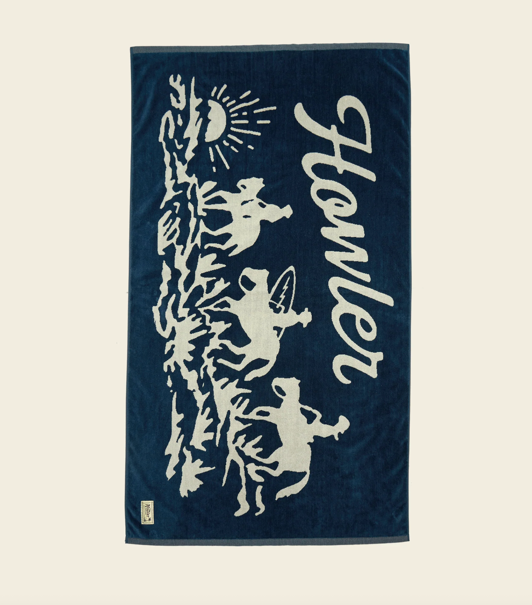 Howler Brothers Beach Towel Howler Posse Midnight