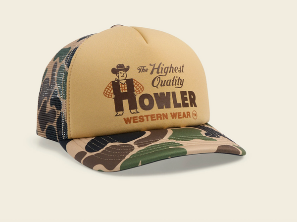 Howler Brothers Foam Dome Howler Wester Wear Khaki Camo