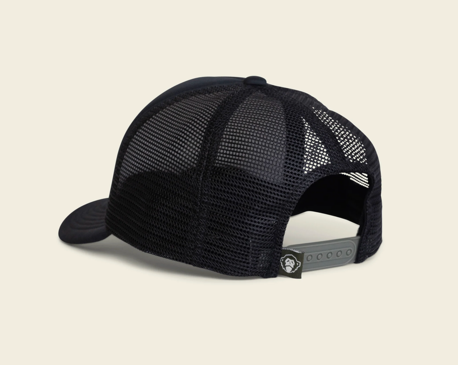 Howler Brothers Foam Dome Lightning Badge Black Back