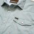 Howler Brothers H Bar B Tech Longsleeve Supernova Stripe Ash Blue Pocket