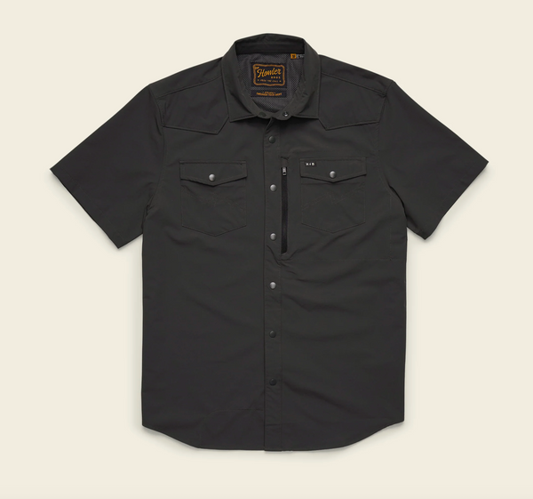 Howler Brothers Emerger Tech Shirt Anitque Black