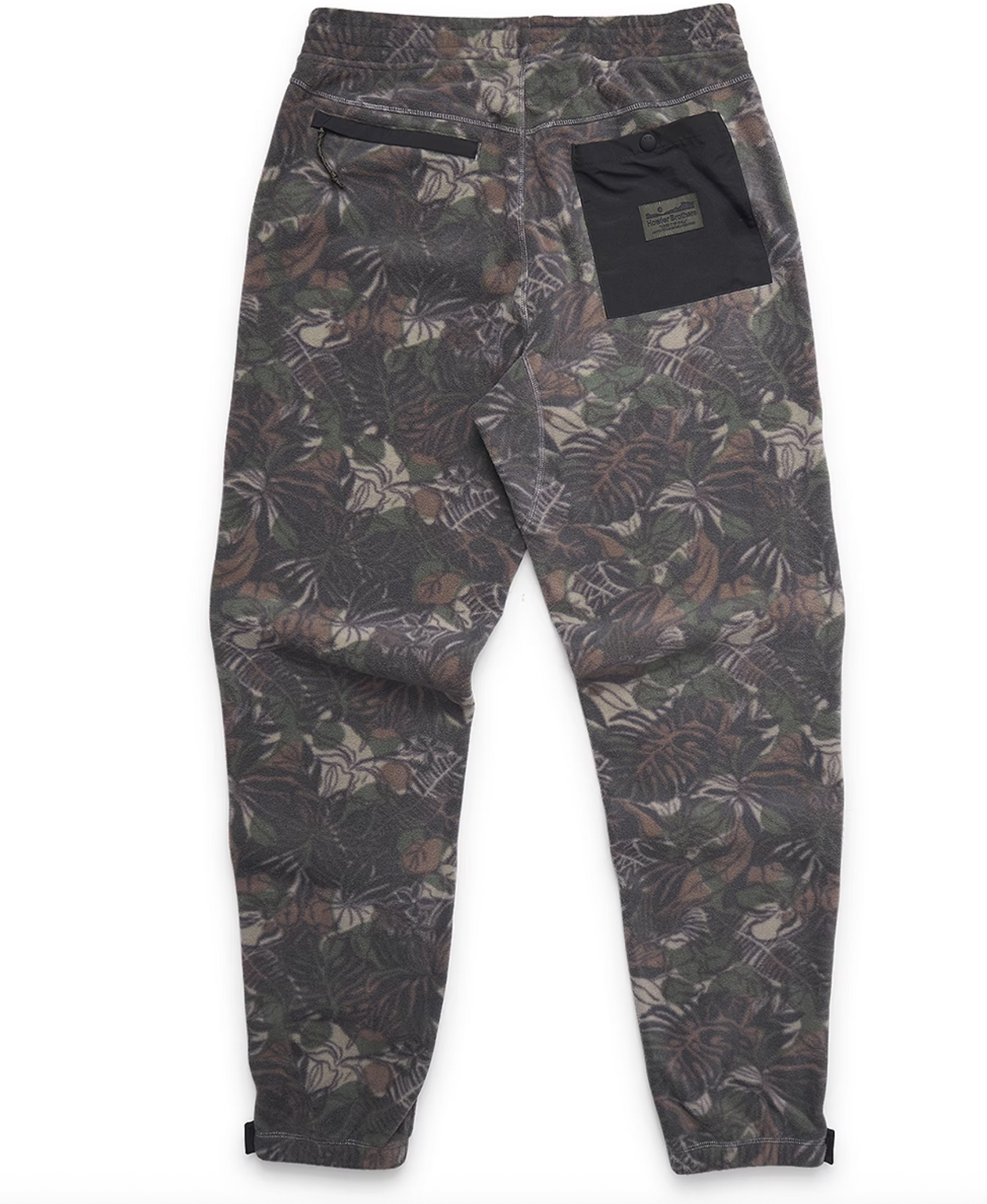 Howler Brothers Free Range Fleece Pants Tropic Noir Back