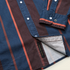 Howler Brothers High Rider Shirt Driver Stripe Marooned Hem
