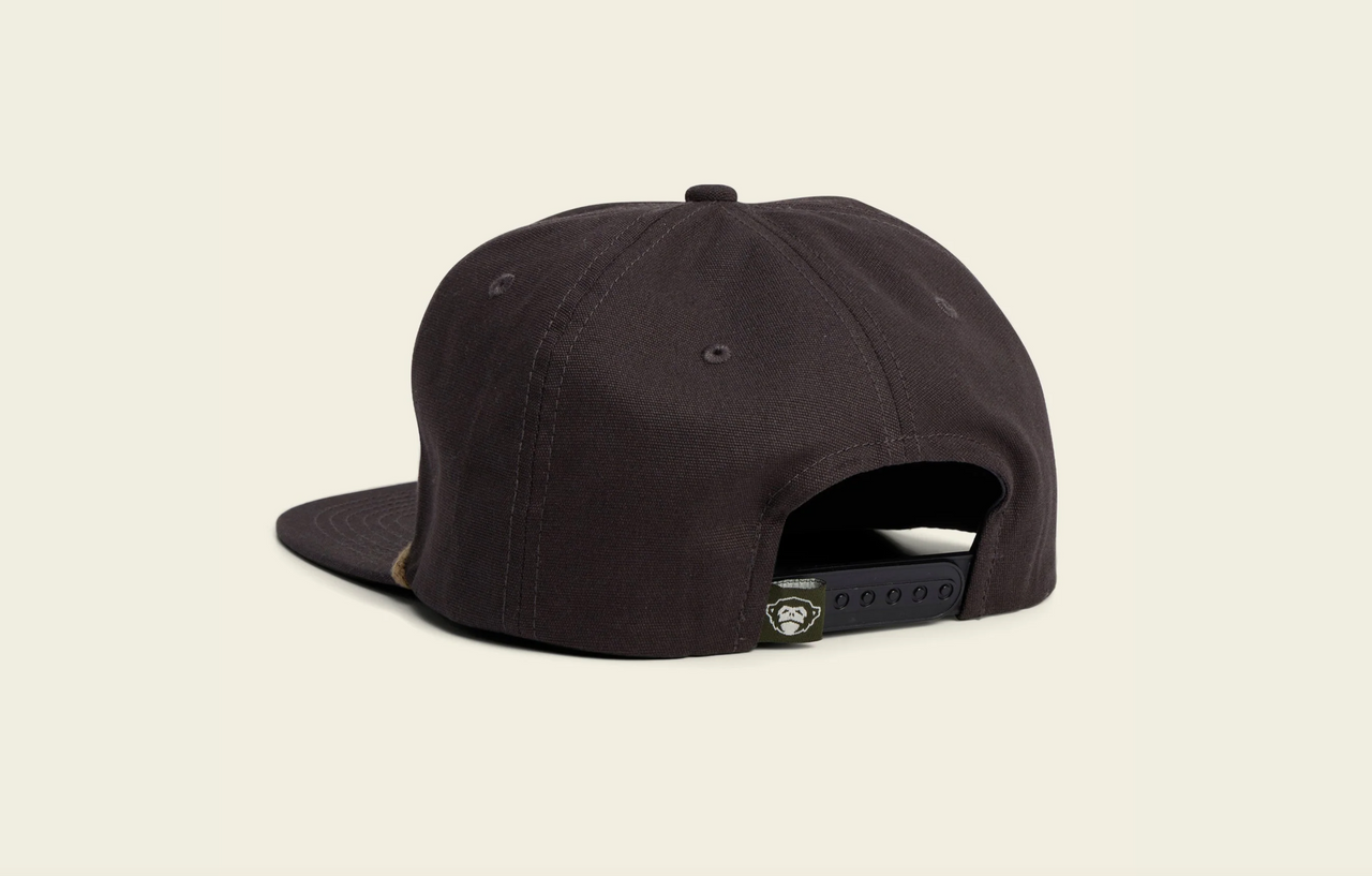 Howler Brothers Osprey Prey Snapback Hat Black Twill Back