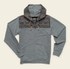 Howler Brothers Shaman Hoodie Deep Grey Herrador Jacquard
