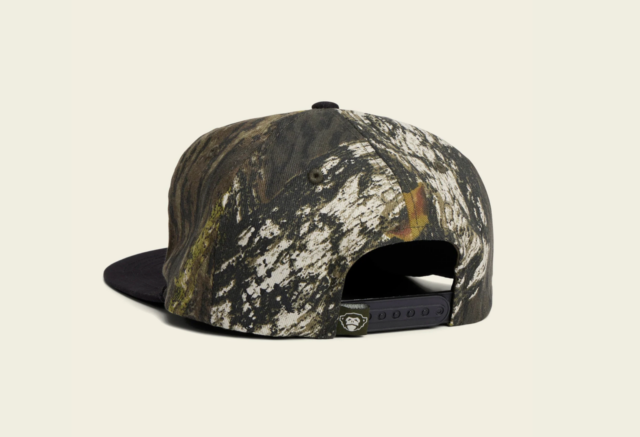 Howler Brothers Unstructured Snapback Hat Mossy Oak Back