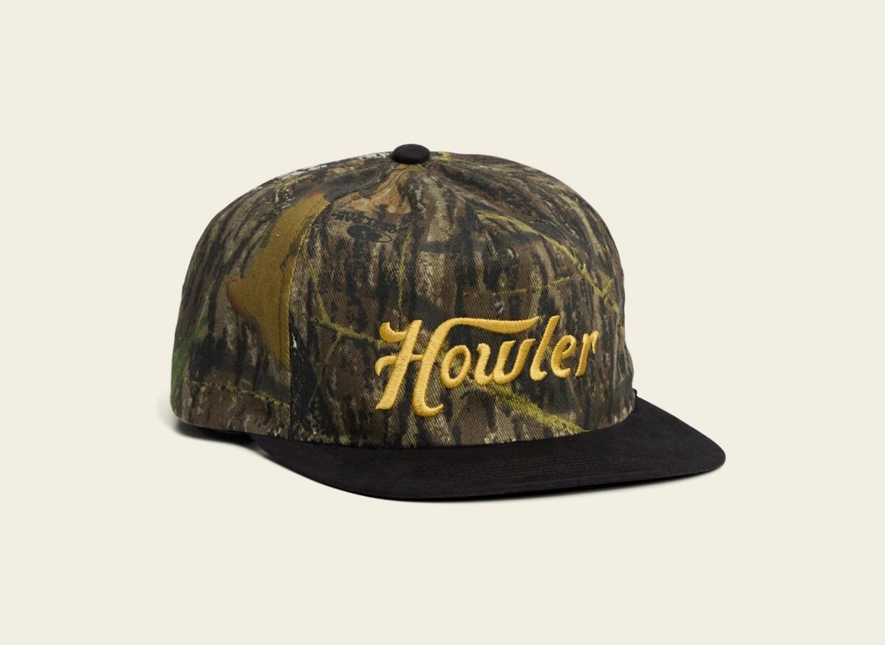 Howler Brothers Unstructured Snapback Hat Mossy Oak