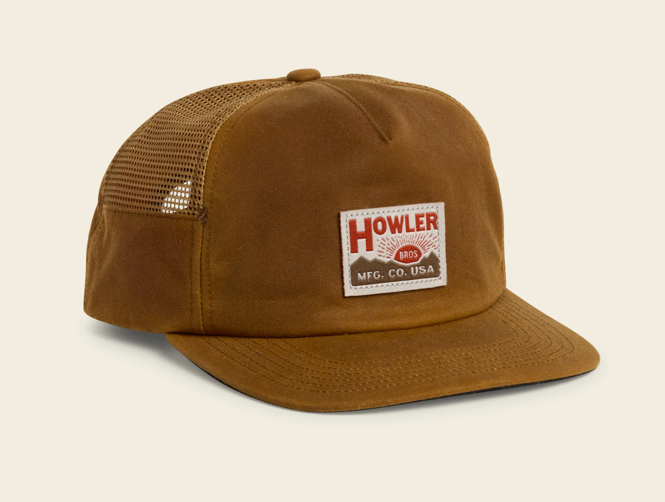 Howler Brothers HB Mfg Co Snapback Waxed Canvas