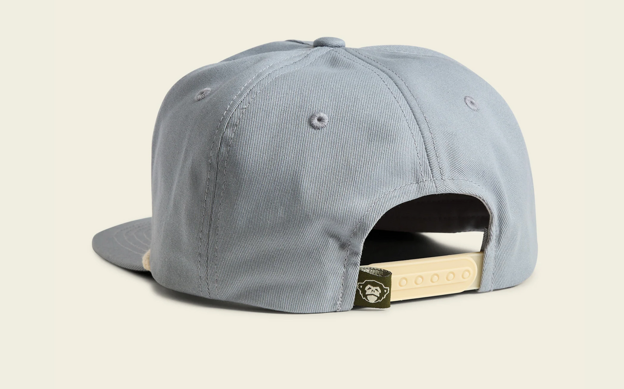 Howler Brothers Unstructured Snapback Hat Lone Gull Stone Blue Back