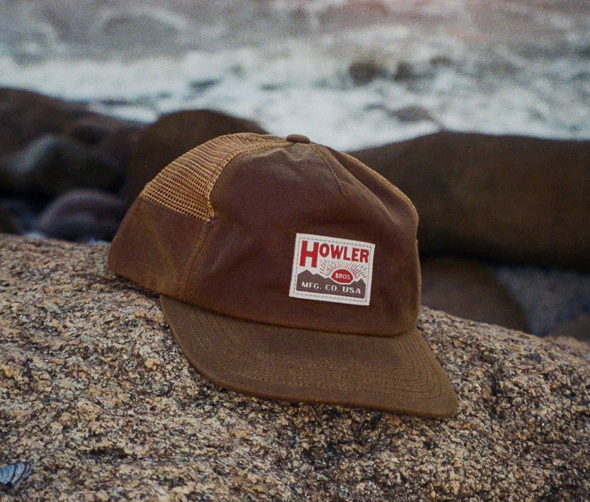 Howler Brothers Snapback HB Mfg Co Waxed Canvas