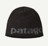 Patagonia Beanie Hat Logo Belwe Black