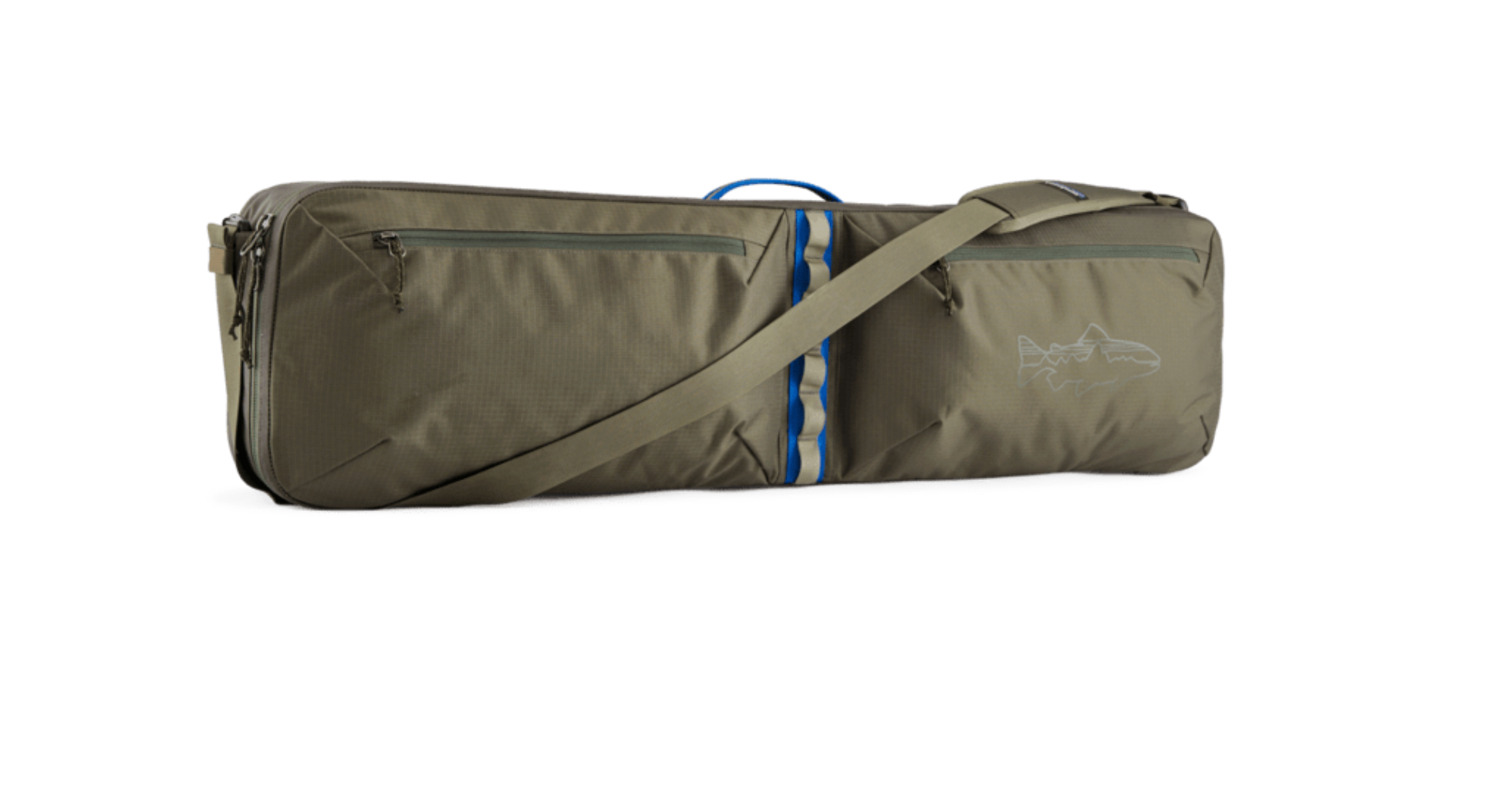 Patagonia Black Hole Rod Case Basin Green Fitz Trout