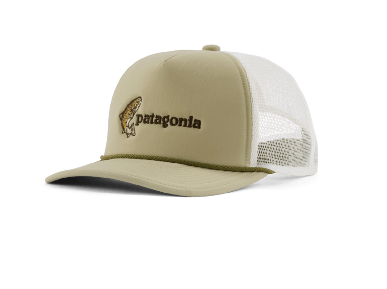 Patagonia Broadcaster Hat Fish Jump Weathered Stone