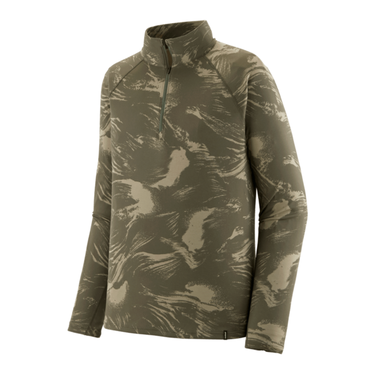 Patagonia Men's Capilene Midweight Zip Neck Polar Breeze Basin Green