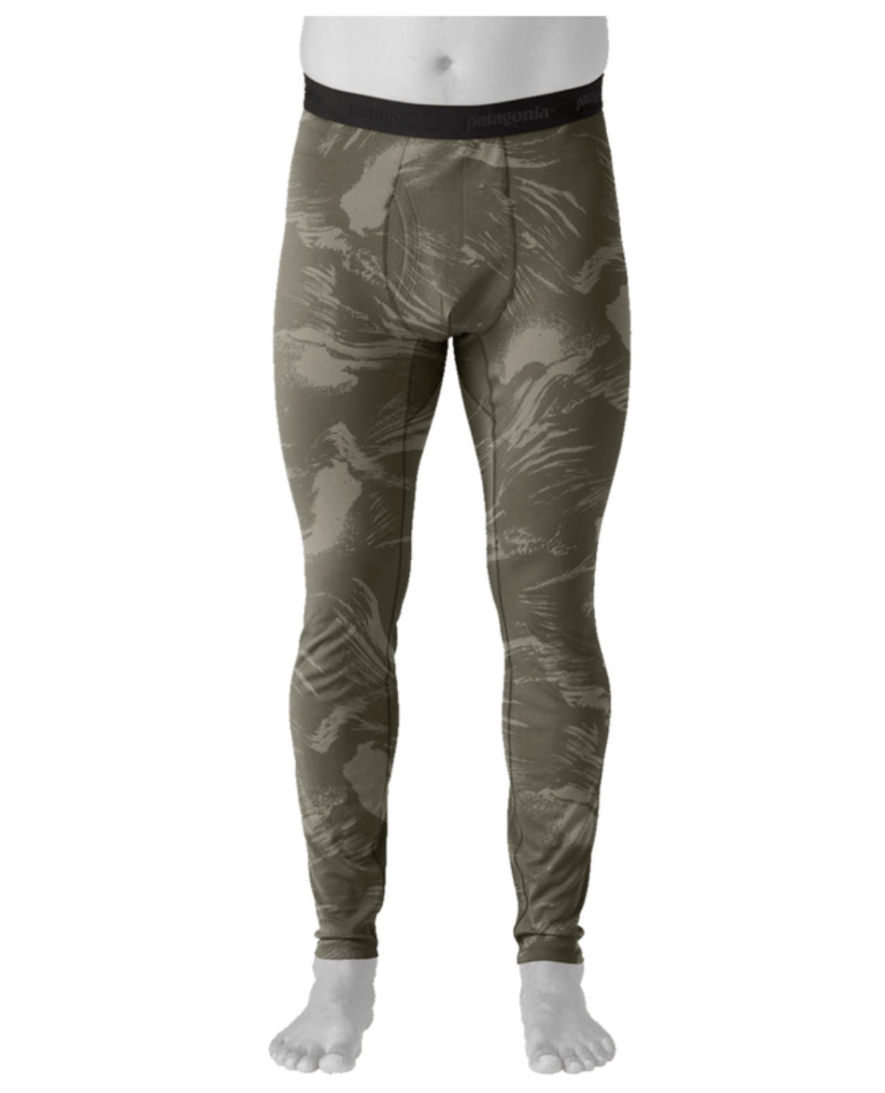 Patagonia Men's Capilene Midweight Bottoms Polar Breeze Basin Green