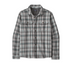 Patagonia Men's Fjord Loft Shirt Fall Line Salt Grey