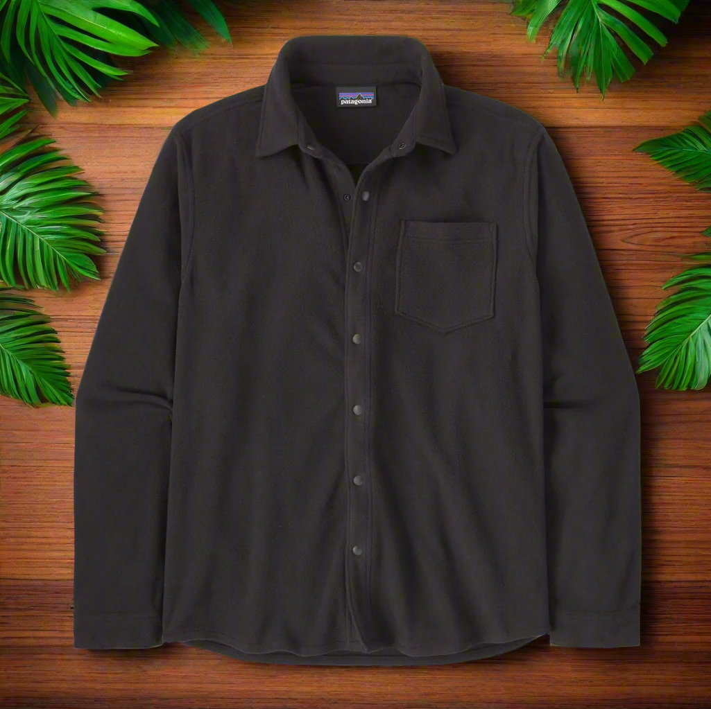 Patagonia Mens Micro D Shirt with Logo