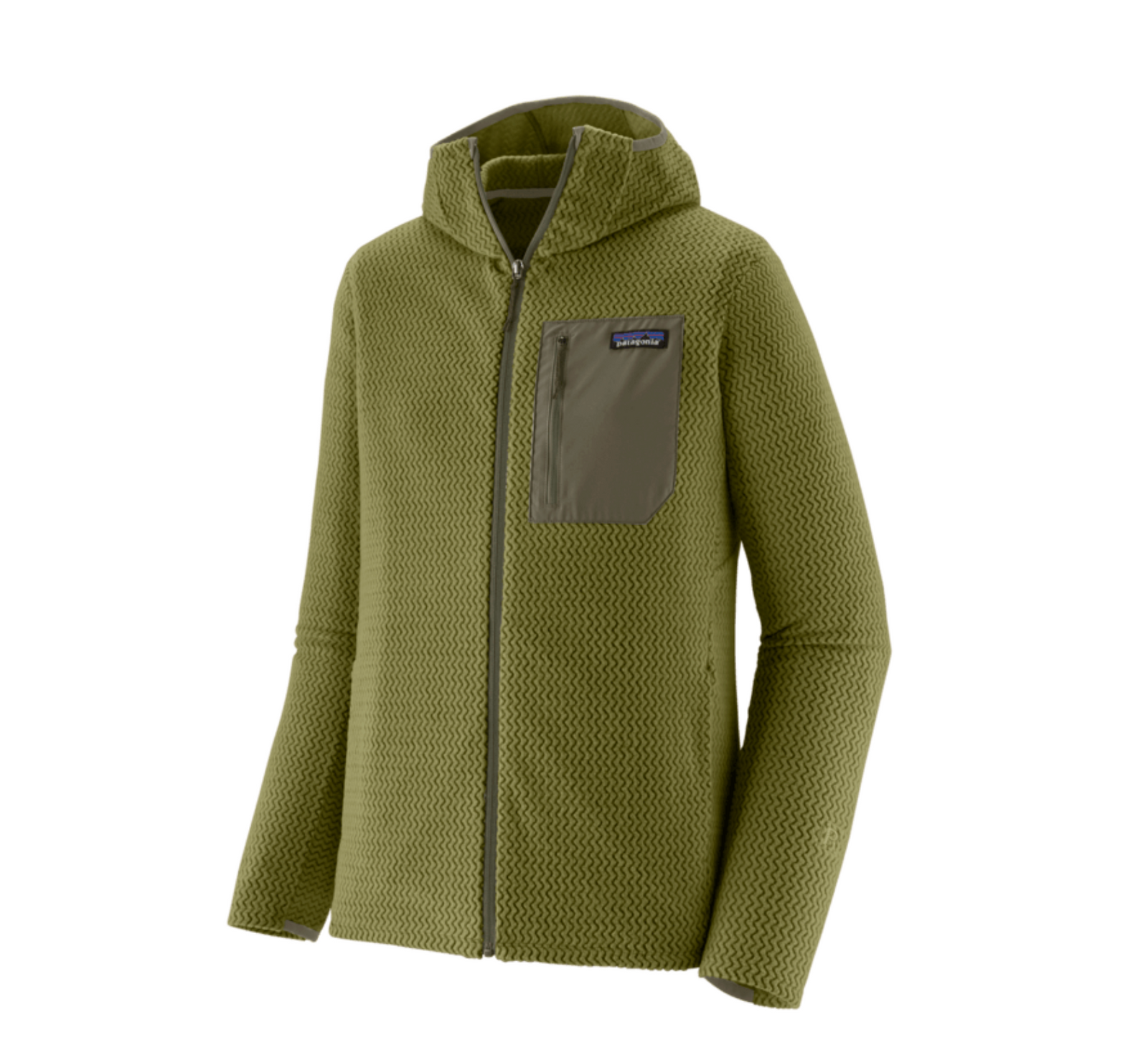Patagonia Men's R1 Air Full-Zip Hoody Caper Green